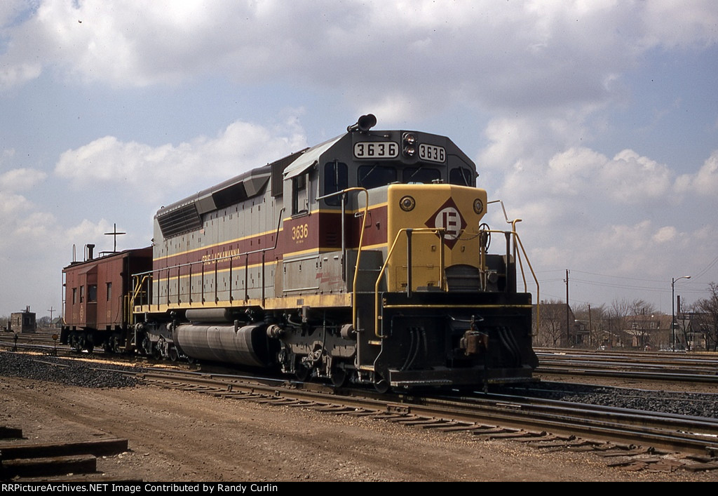 EL 3636 at Chicago